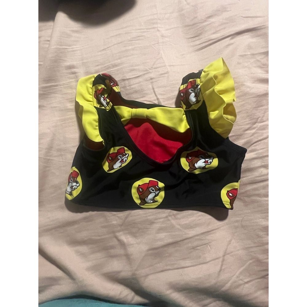 Toddler girls buc-ee's swim top